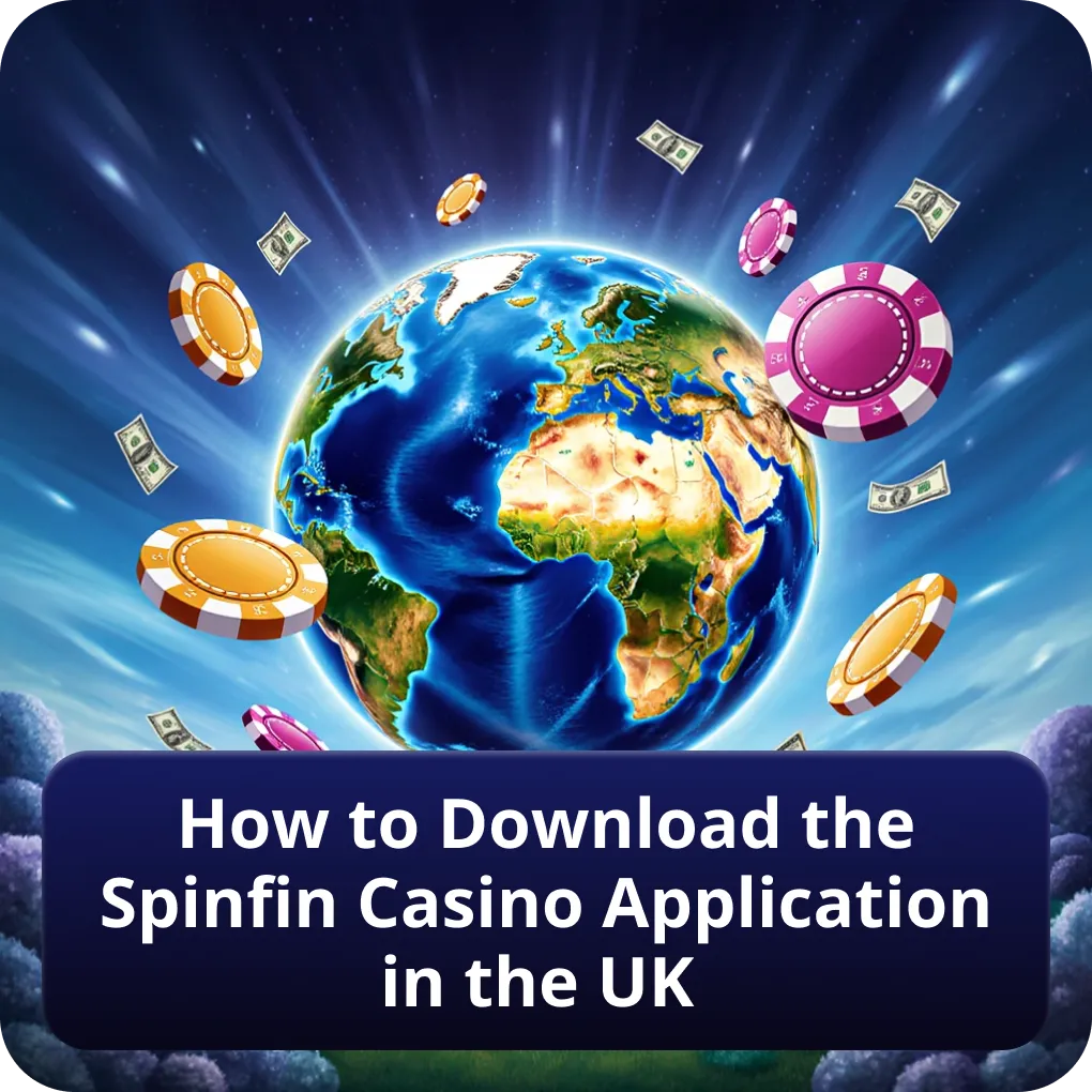 How to download the Spinfin Casino application in the UK
