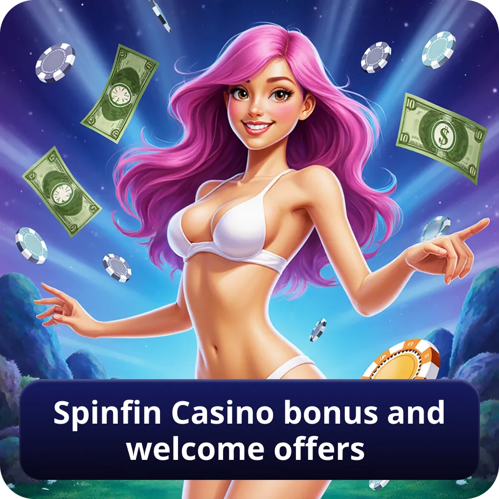 Spinfin Casino bonus and welcome offers